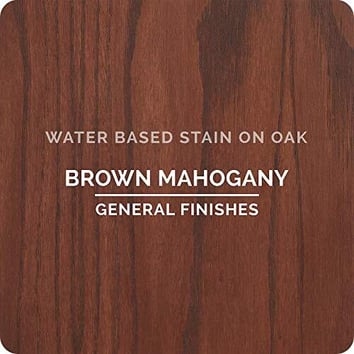 Brown mahogany,  a general finishes stain for cabinets.