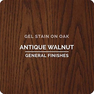 antique walnut general finishes stain.