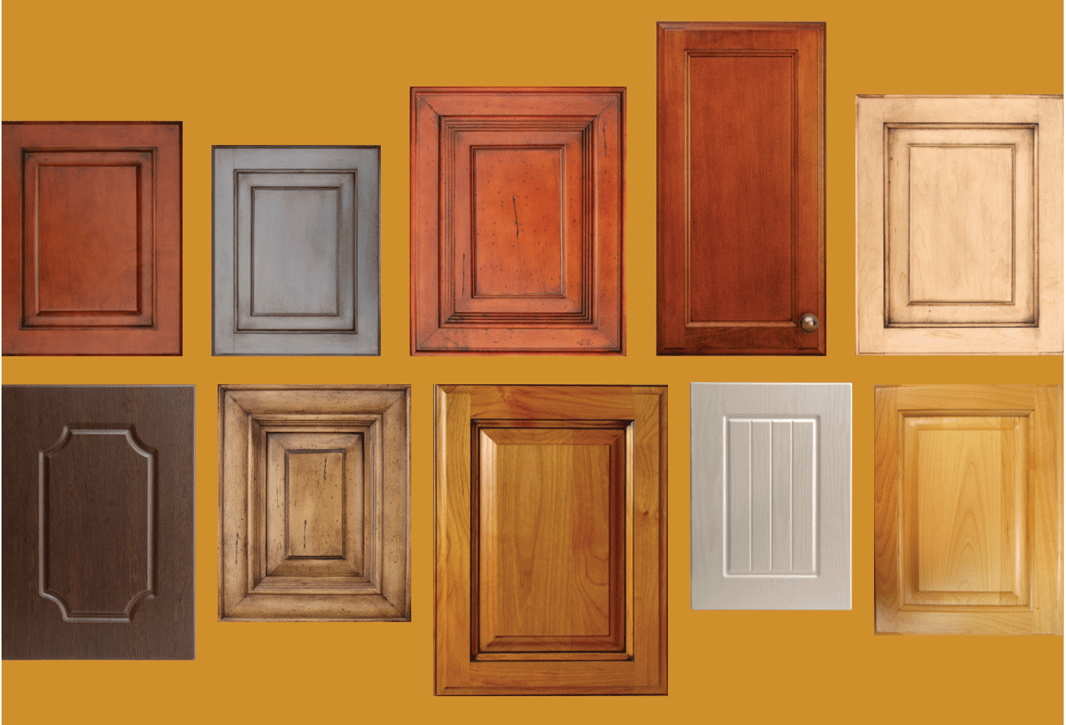 Types of cabinet finishes for painting in Omaha, NE. Painting, staining, toning, glazing kitchen cabinets.