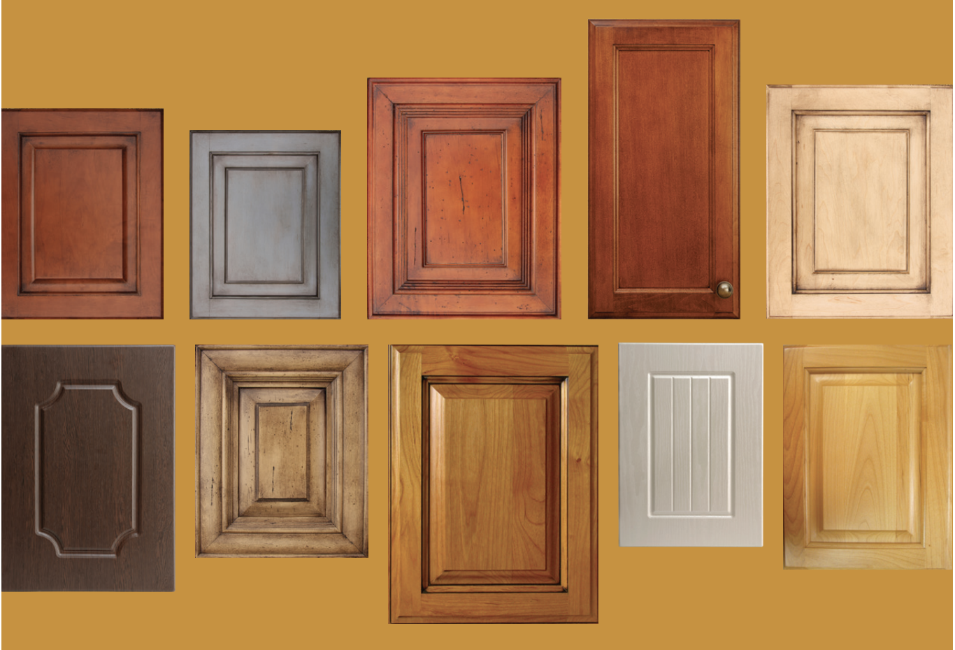 Types of cabinet finishes for painting in Omaha, NE. Painting, staining, toning, glazing kitchen cabinets.