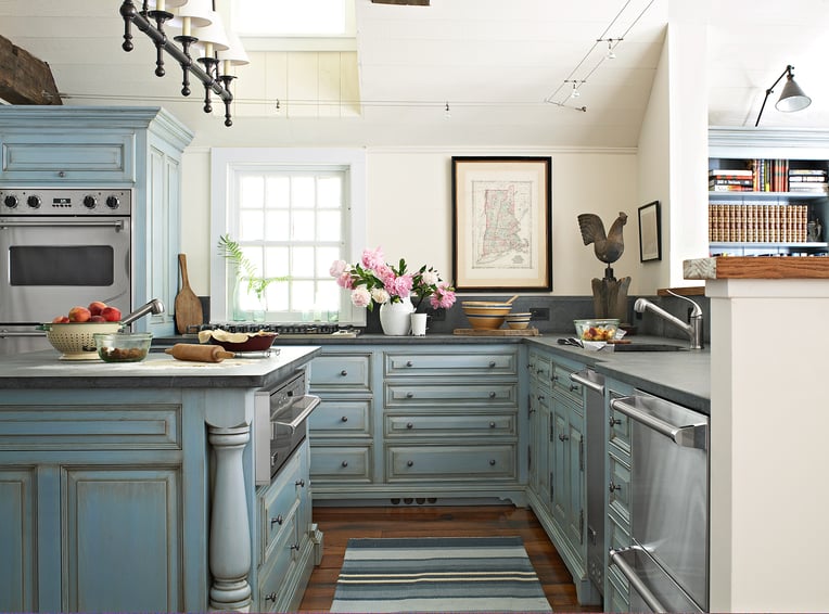 Best Blue Kitchen Paint Colors in Omaha, NE