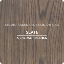 Slate a general finishes stain for cabinets.