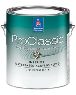 Pro Classic by Sherwin Williams paint can.