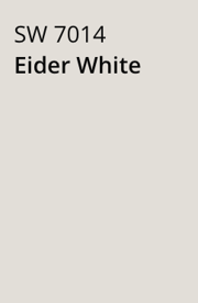 Eider White #SW-7014 - Sherwin Williams