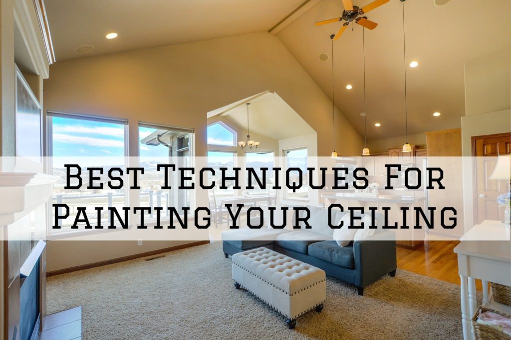 Best Techniques For Painting Your Ceiling in Omaha, NE