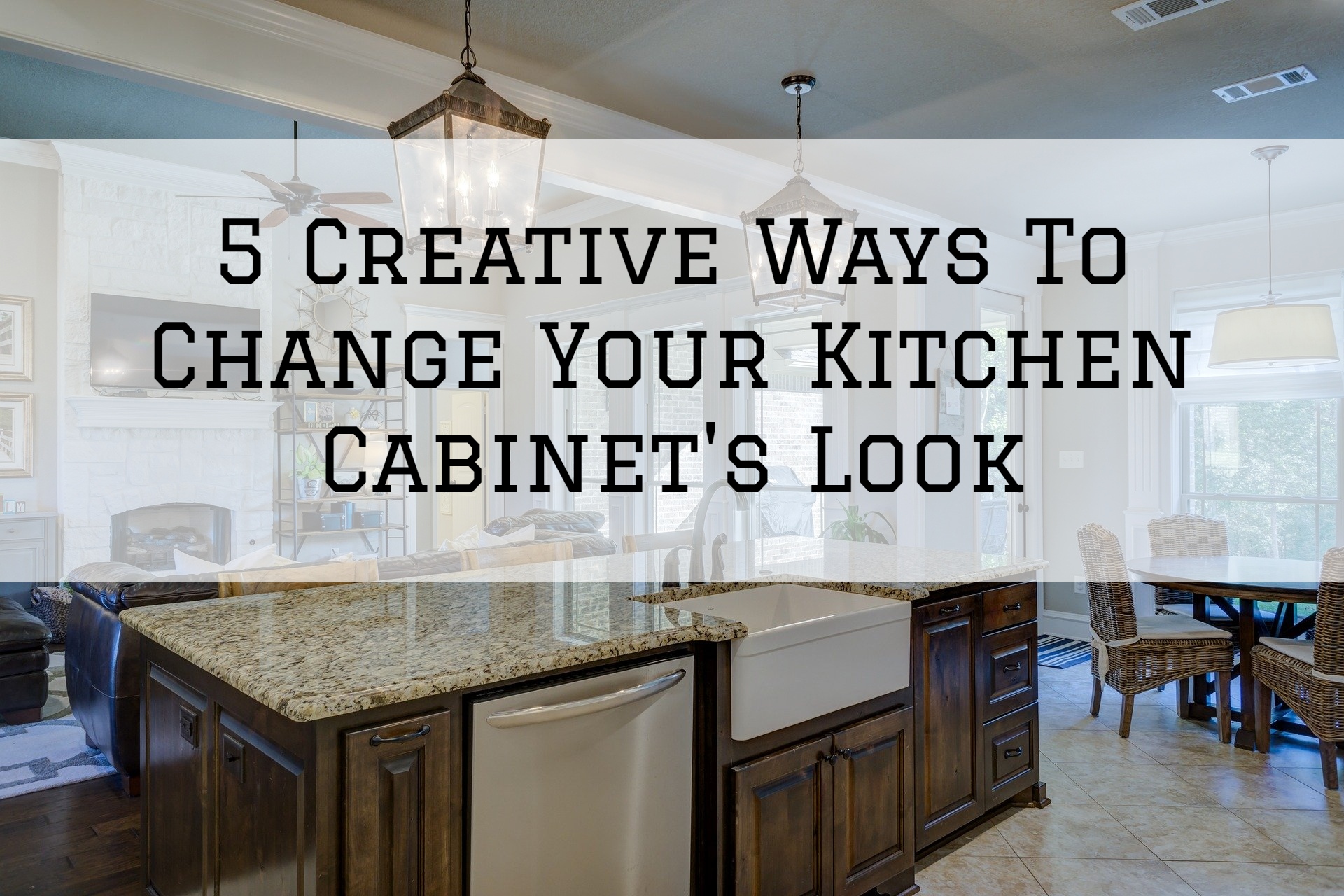 5 Creative Ways To Change Your Kitchen Cabinet's Look in Omaha, NE