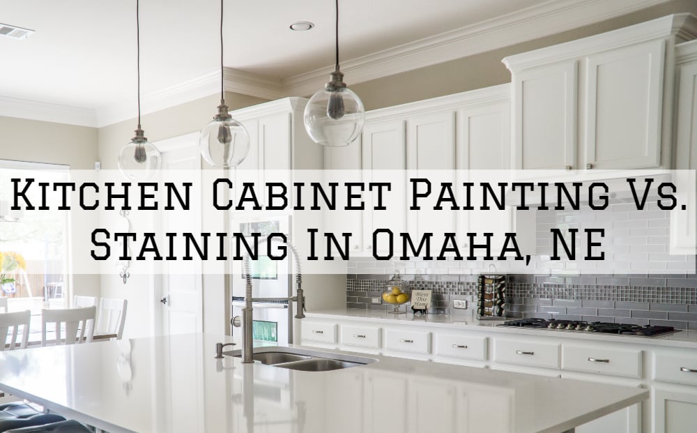 Is it better to paint or stain kitchen cabinets?